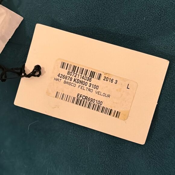 💛 Authentic Gucci Green Felt Beret - Picture 8 of 9